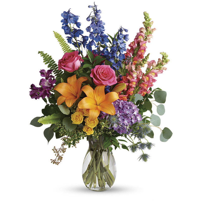 Colors Of The Rainbow Bouquet  - Same Day Delivery