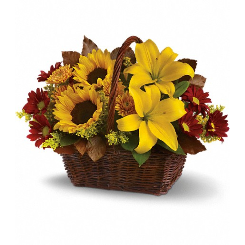 Golden Days Basket - Same Day Delivery