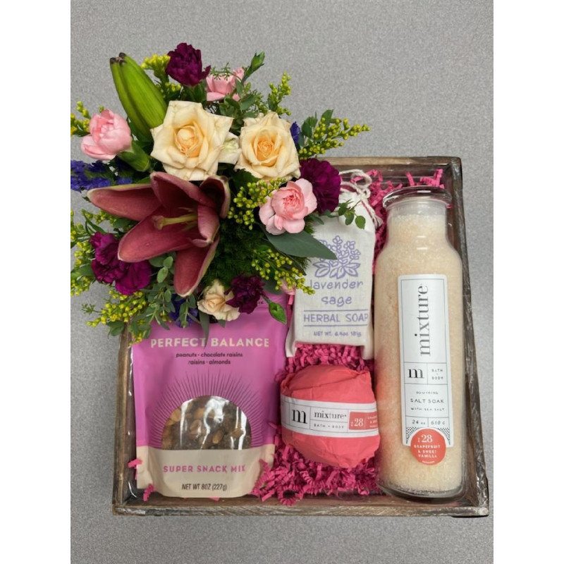 Day At The Spa Basket - Same Day Delivery